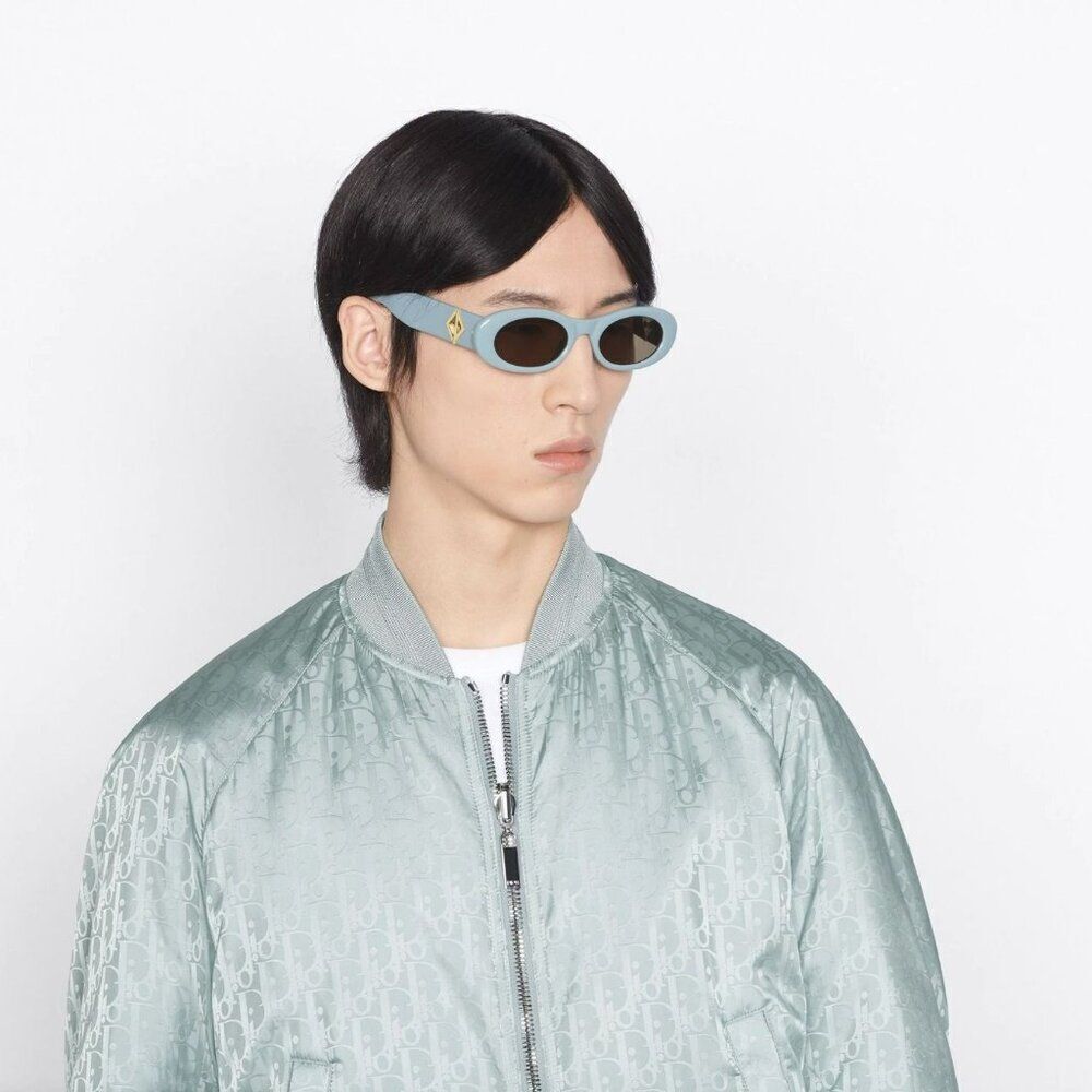 NEW Dior CD DIAMOND EDITION R11 30F0 Blue Brown Unisex Sunglasses